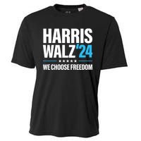 Harris Walz 2024 Kamala Harris Tim Walz President 24 Cooling Performance Crew T-Shirt