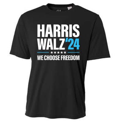 Harris Walz 2024 Kamala Harris Tim Walz President 24 Cooling Performance Crew T-Shirt