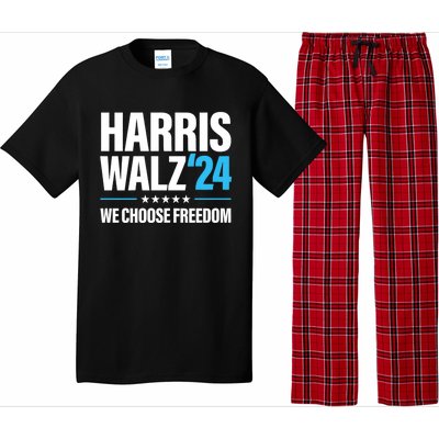 Harris Walz 2024 Kamala Harris Tim Walz President 24 Pajama Set