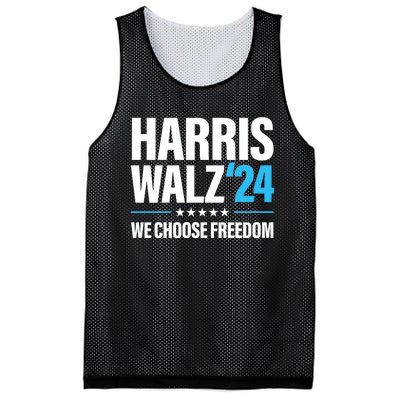 Harris Walz 2024 Kamala Harris Tim Walz President 24 Mesh Reversible Basketball Jersey Tank