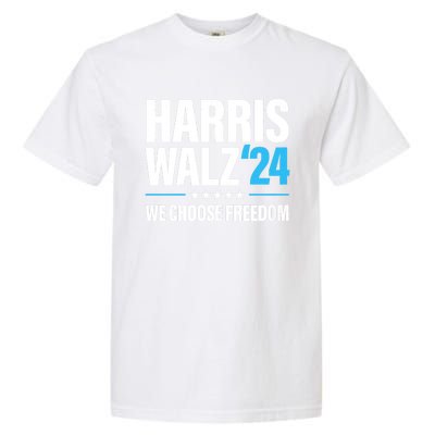 Harris Walz 2024 Kamala Harris Tim Walz President 24 Garment-Dyed Heavyweight T-Shirt