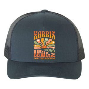 Harris Walz 2024 Election President Kamala Harris Tim Waltz Gift Yupoong Adult 5-Panel Trucker Hat