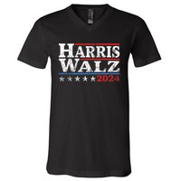 Harris Waltz 2024 Election Kamala Harris Tim Waltz 2024 V-Neck T-Shirt