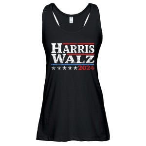 Harris Waltz 2024 Election Kamala Harris Tim Waltz 2024 Ladies Essential Flowy Tank