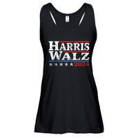 Harris Waltz 2024 Election Kamala Harris Tim Waltz 2024 Ladies Essential Flowy Tank