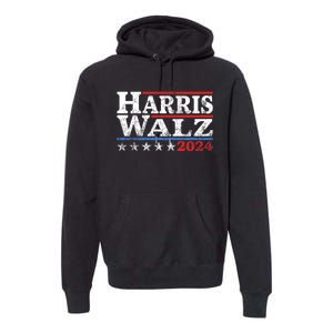 Harris Waltz 2024 Election Kamala Harris Tim Waltz 2024 Premium Hoodie