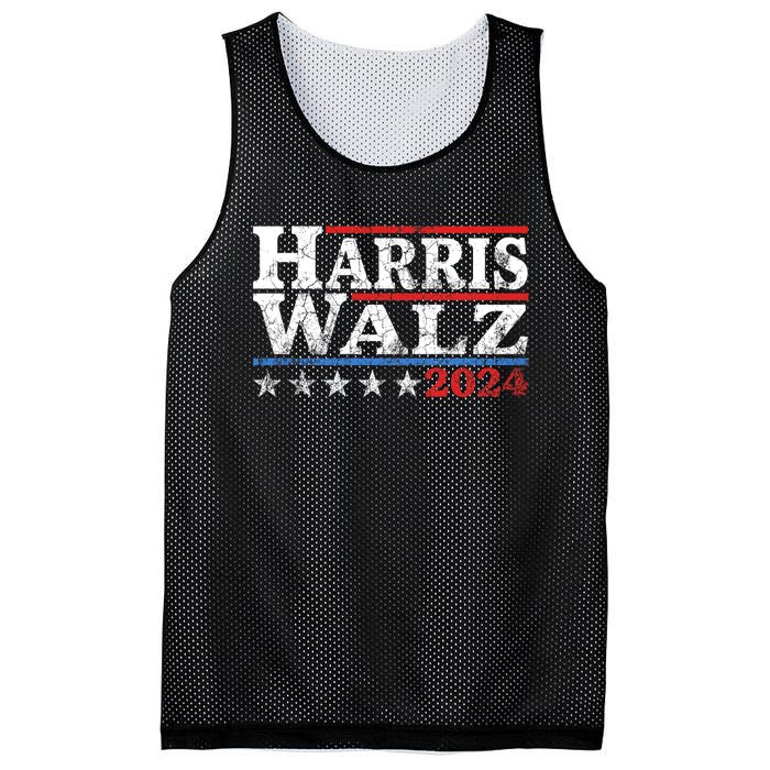 Harris Waltz 2024 Election Kamala Harris Tim Waltz 2024 Mesh Reversible Basketball Jersey Tank