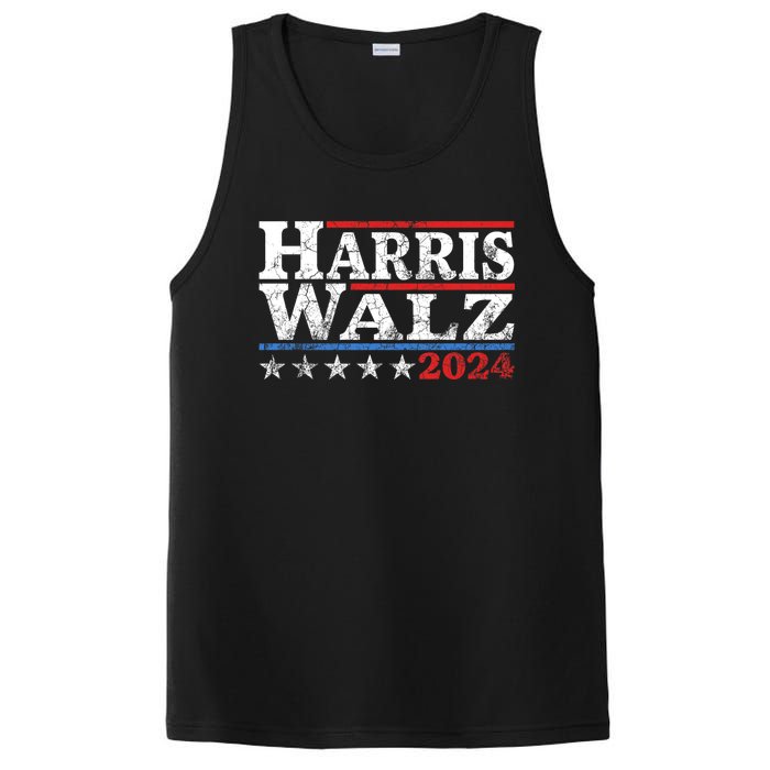 Harris Waltz 2024 Election Kamala Harris Tim Waltz 2024 PosiCharge Competitor Tank