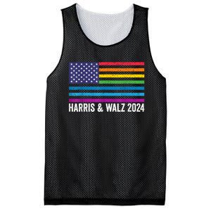 Harris Waltz 2024 Election Kamala Harris Tim Waltz 2024 Patriotic Colors Mesh Reversible Basketball Jersey Tank