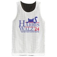 Harris Waltz 2024 WeRe Not Going Back Funny Cat Lady Mesh Reversible Basketball Jersey Tank