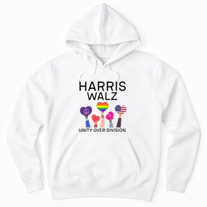 Harris Walz 2024 Unity Over Division Harris Walz 2024 Hoodie