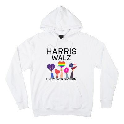 Harris Walz 2024 Unity Over Division Harris Walz 2024 Hoodie