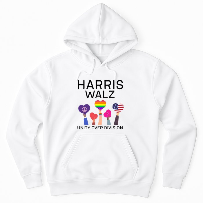 Harris Walz 2024 Unity Over Division Harris Walz 2024 Hoodie