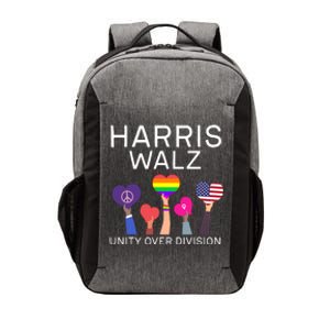 Harris Walz 2024 Unity Over Division Harris Walz 2024 Vector Backpack