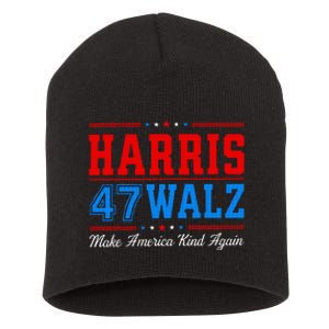 Harris Waltz 2024 Election Kamala Harris Tim Waltz 2024 Short Acrylic Beanie