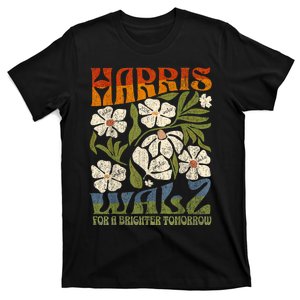 Harris Waltz 2024 For A Brighter Tomorrow Boho Aesthetic T-Shirt