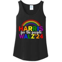 Harris Waltz 2024 For The People Lgbt Kamala Harris Ladies Essential Tank