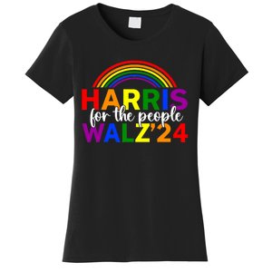 Harris Waltz 2024 For The People Lgbt Kamala Harris Women's T-Shirt