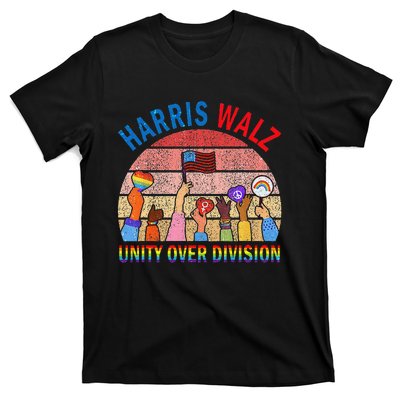 Harris Waltz 2024 Unity Over Division T-Shirt