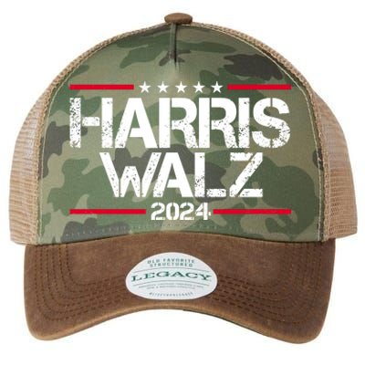 Harris Walz 2024 Vintage Eleciton Legacy Tie Dye Trucker Hat