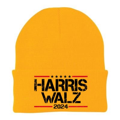 Harris Walz 2024 Vintage Eleciton Knit Cap Winter Beanie