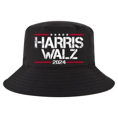 Harris Walz 2024 Vintage Eleciton Cool Comfort Performance Bucket Hat