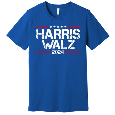 Harris Walz 2024 Vintage Eleciton Premium T-Shirt