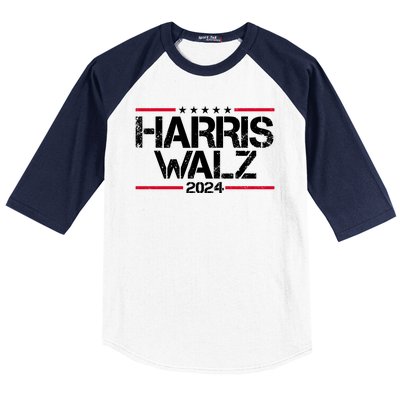 Harris Walz 2024 Vintage Eleciton Baseball Sleeve Shirt