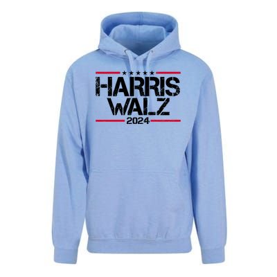 Harris Walz 2024 Vintage Eleciton Unisex Surf Hoodie