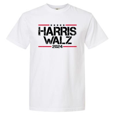 Harris Walz 2024 Vintage Eleciton Garment-Dyed Heavyweight T-Shirt