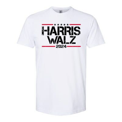 Harris Walz 2024 Vintage Eleciton Softstyle® CVC T-Shirt