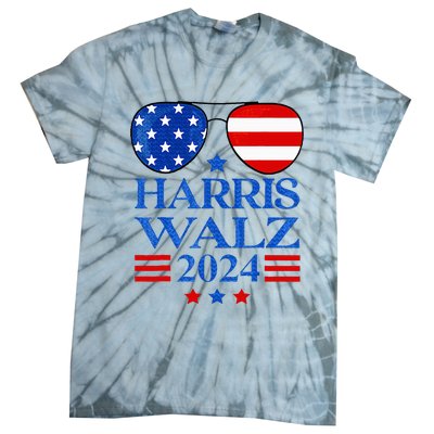 Harris Waltz 2024 Election Kamala Harris Tim Waltz 2024 Tie-Dye T-Shirt