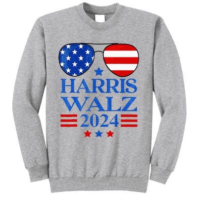 Harris Waltz 2024 Election Kamala Harris Tim Waltz 2024 Tall Sweatshirt