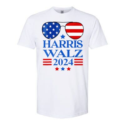 Harris Waltz 2024 Election Kamala Harris Tim Waltz 2024 Softstyle CVC T-Shirt