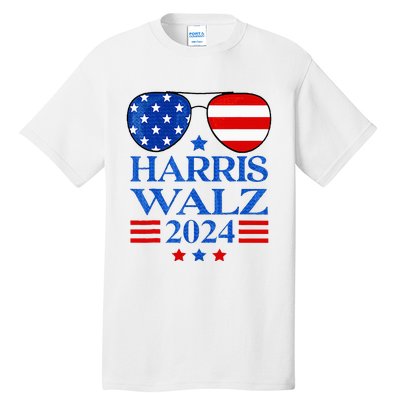 Harris Waltz 2024 Election Kamala Harris Tim Waltz 2024 Tall T-Shirt