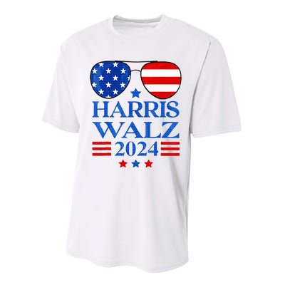 Harris Waltz 2024 Election Kamala Harris Tim Waltz 2024 Performance Sprint T-Shirt