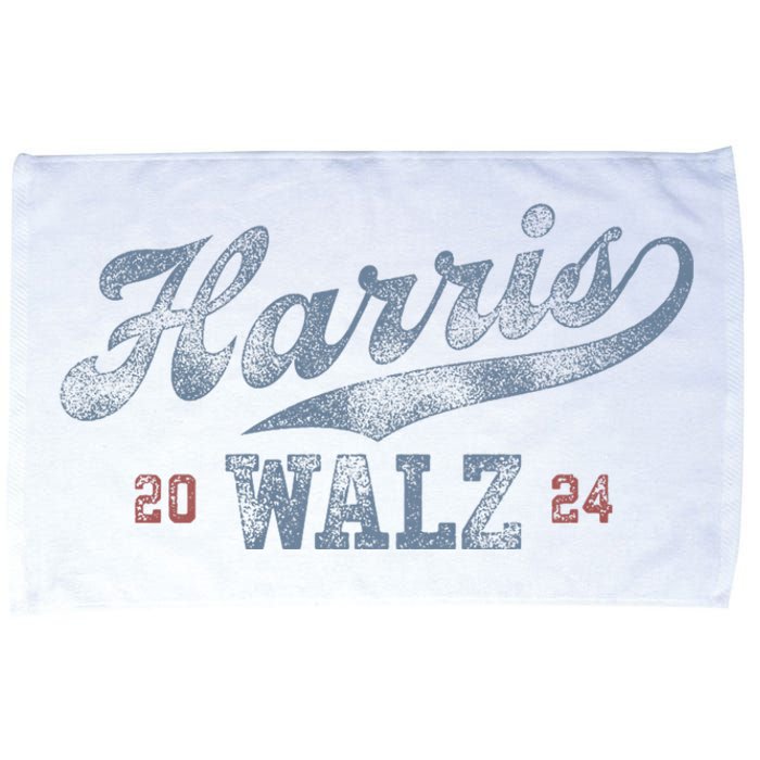 Harris Waltz 2024 Baseball Script Women Harris Waltz 2024 Microfiber Hand Towel