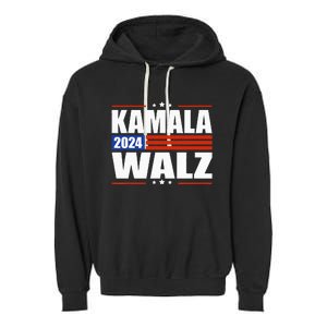 Harris Waltz 2024  Kamala Harris Tim Waltz 2024 Garment-Dyed Fleece Hoodie