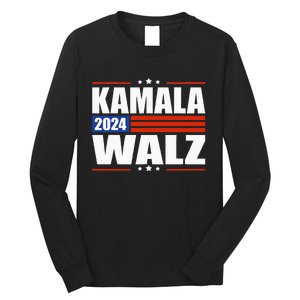 Harris Waltz 2024  Kamala Harris Tim Waltz 2024 Long Sleeve Shirt