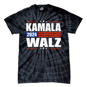 Harris Waltz 2024  Kamala Harris Tim Waltz 2024 Tie-Dye T-Shirt