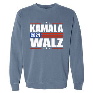 Harris Waltz 2024  Kamala Harris Tim Waltz 2024 Garment-Dyed Sweatshirt