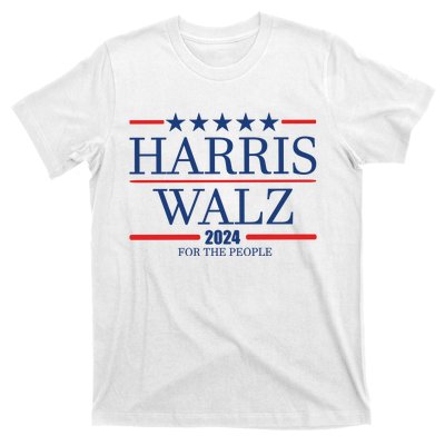 Harris Walz 2024 For The People T-Shirt