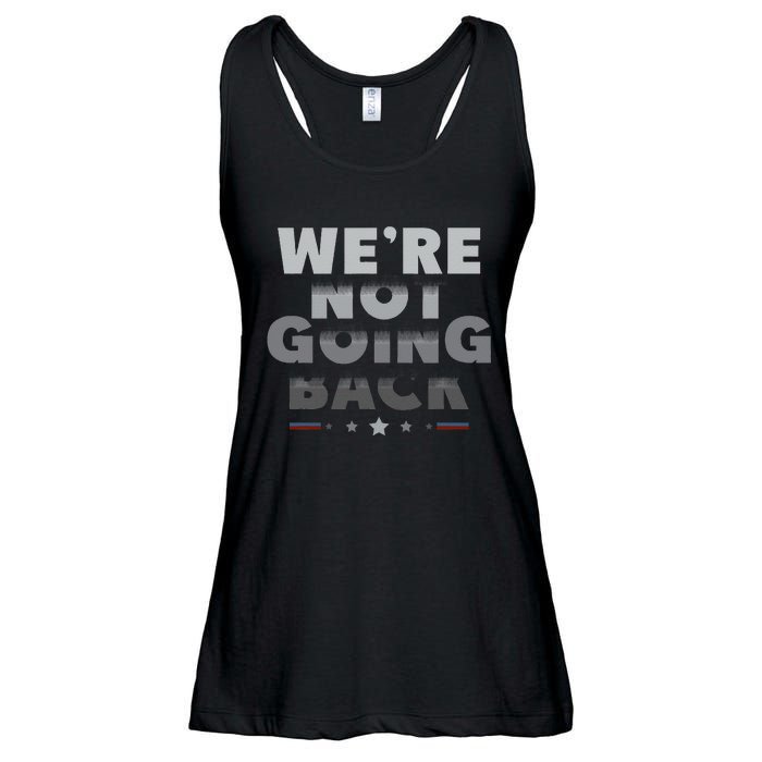 Harris Walz 2024 We Are Not Going Back Harris Waltz 2024 Ladies Essential Flowy Tank