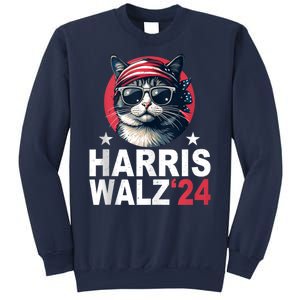 Harris Waltz 2024 Cat Lady Kamala Harris Tim Walz Waltz Sweatshirt