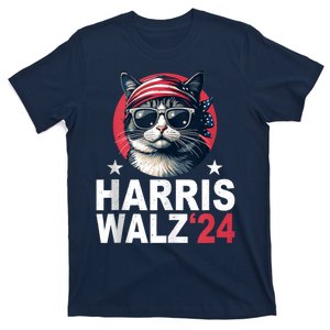 Harris Waltz 2024 Cat Lady Kamala Harris Tim Walz Waltz T-Shirt