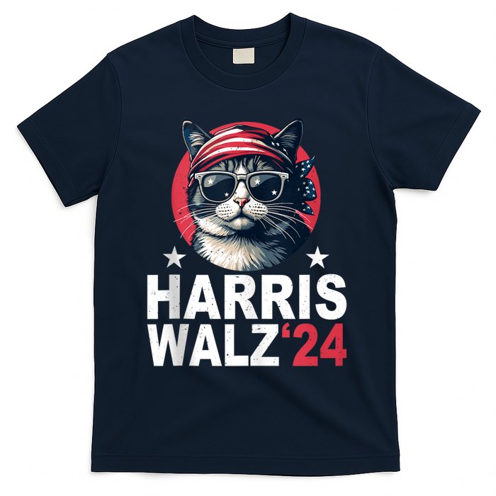 Harris Waltz 2024 Cat Lady Kamala Harris Tim Walz Waltz T-Shirt