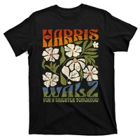 Harris Waltz 2024 For A Brighter Tomorrow Boho Aesthetic T-Shirt