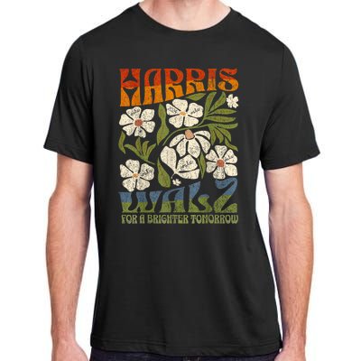 Harris Waltz 2024 For A Brighter Tomorrow Boho Aesthetic Adult ChromaSoft Performance T-Shirt