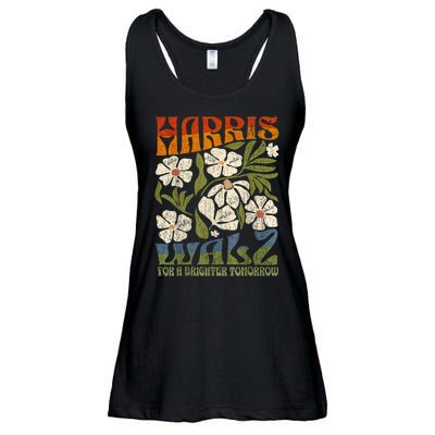 Harris Waltz 2024 For A Brighter Tomorrow Boho Aesthetic Ladies Essential Flowy Tank