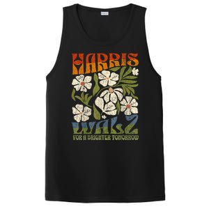 Harris Waltz 2024 For A Brighter Tomorrow Boho Aesthetic PosiCharge Competitor Tank